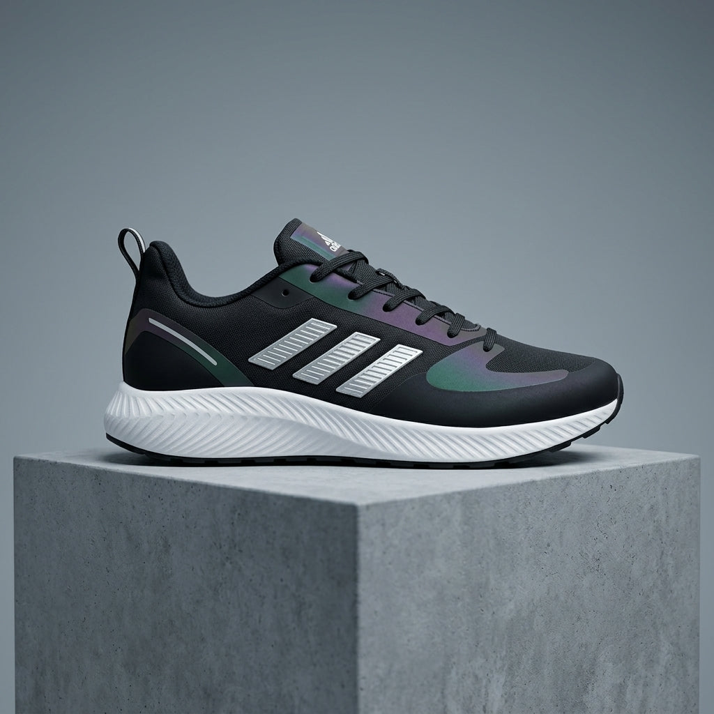 Adidas Runfalcon - Noir/Iridescent