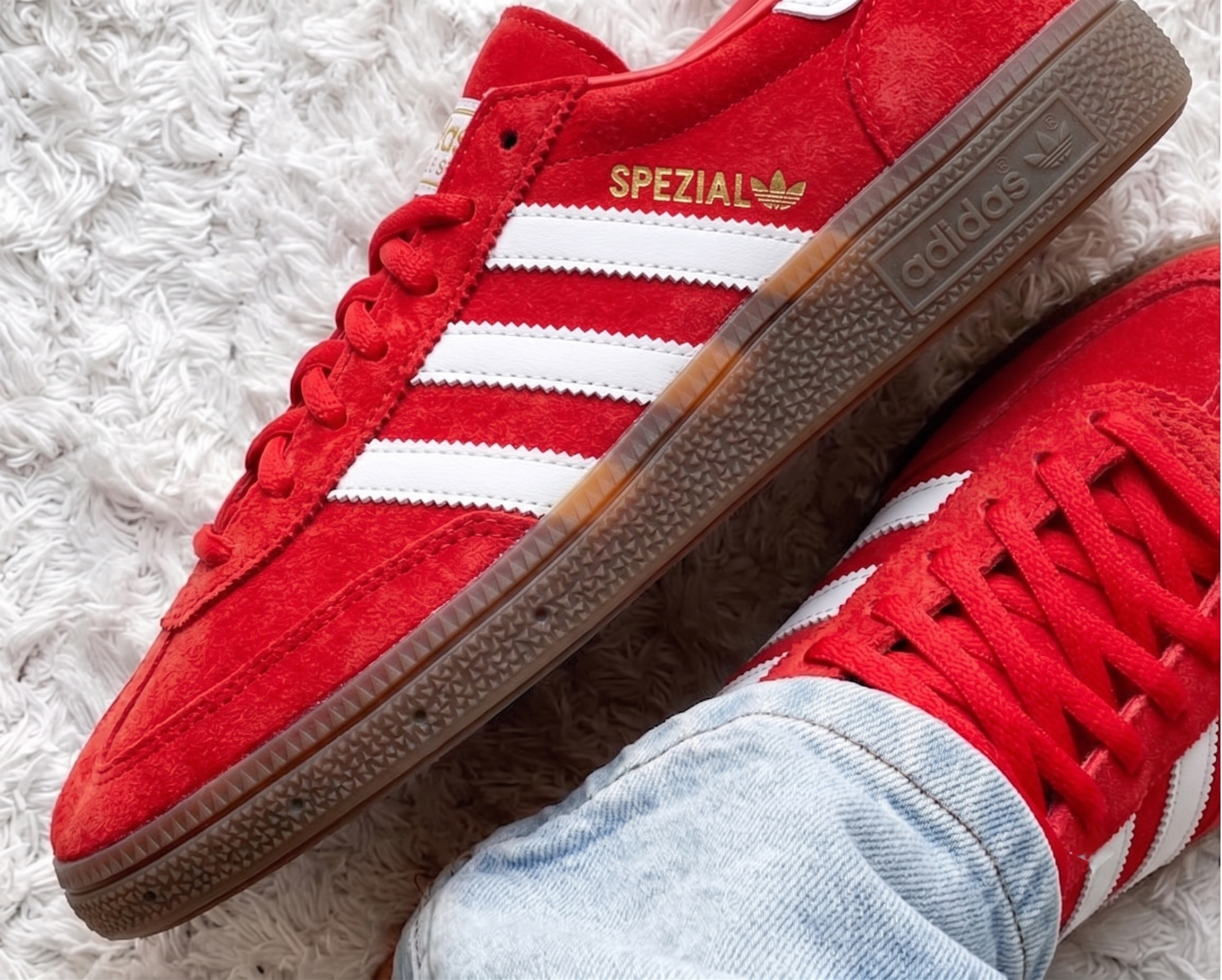Adidas Handball Spezial Rouge et Blanc