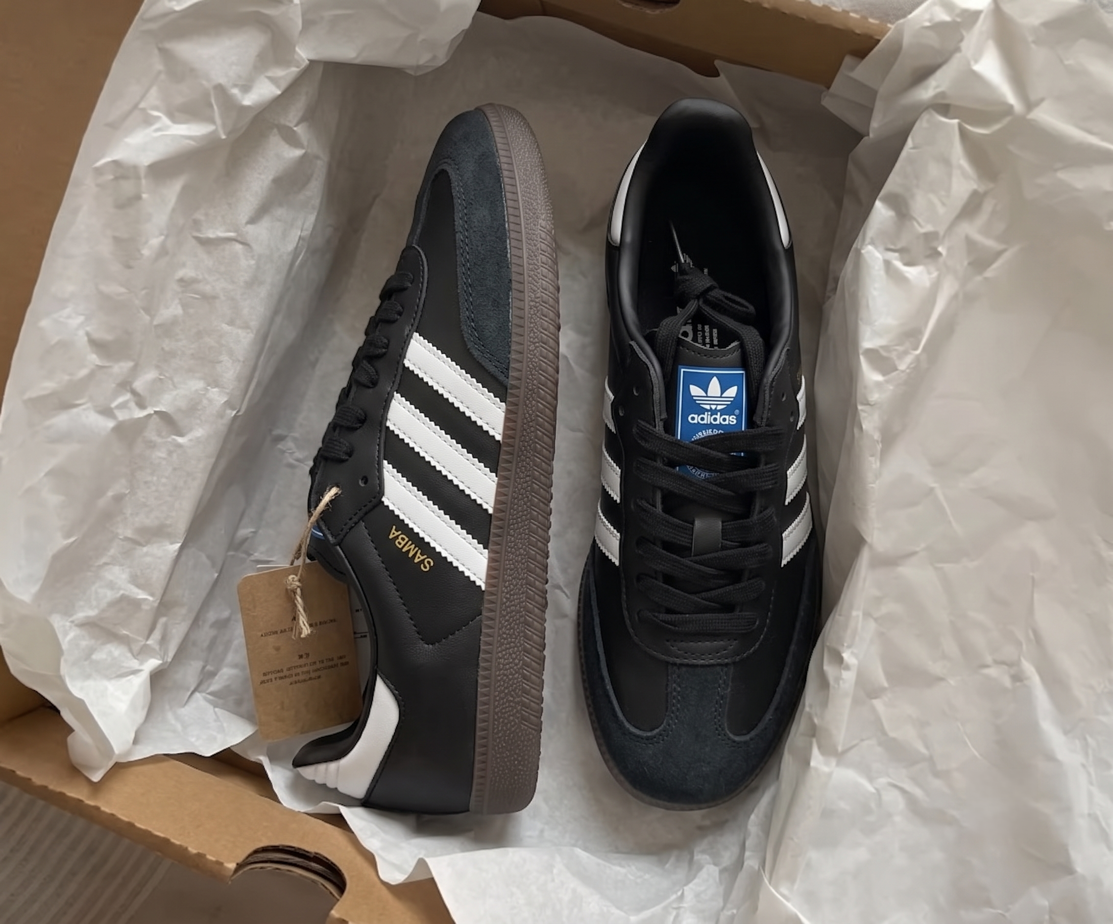 Adidas Samba OG - Noir/Blanc