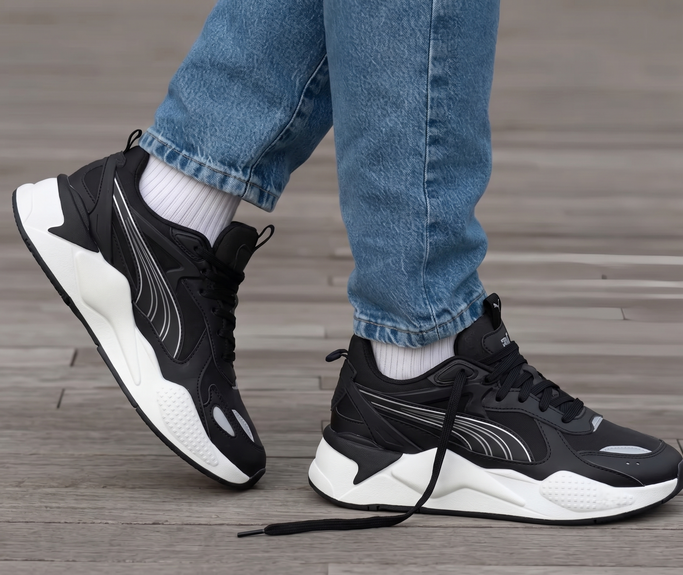 Puma RS-X -Noir/Blanc