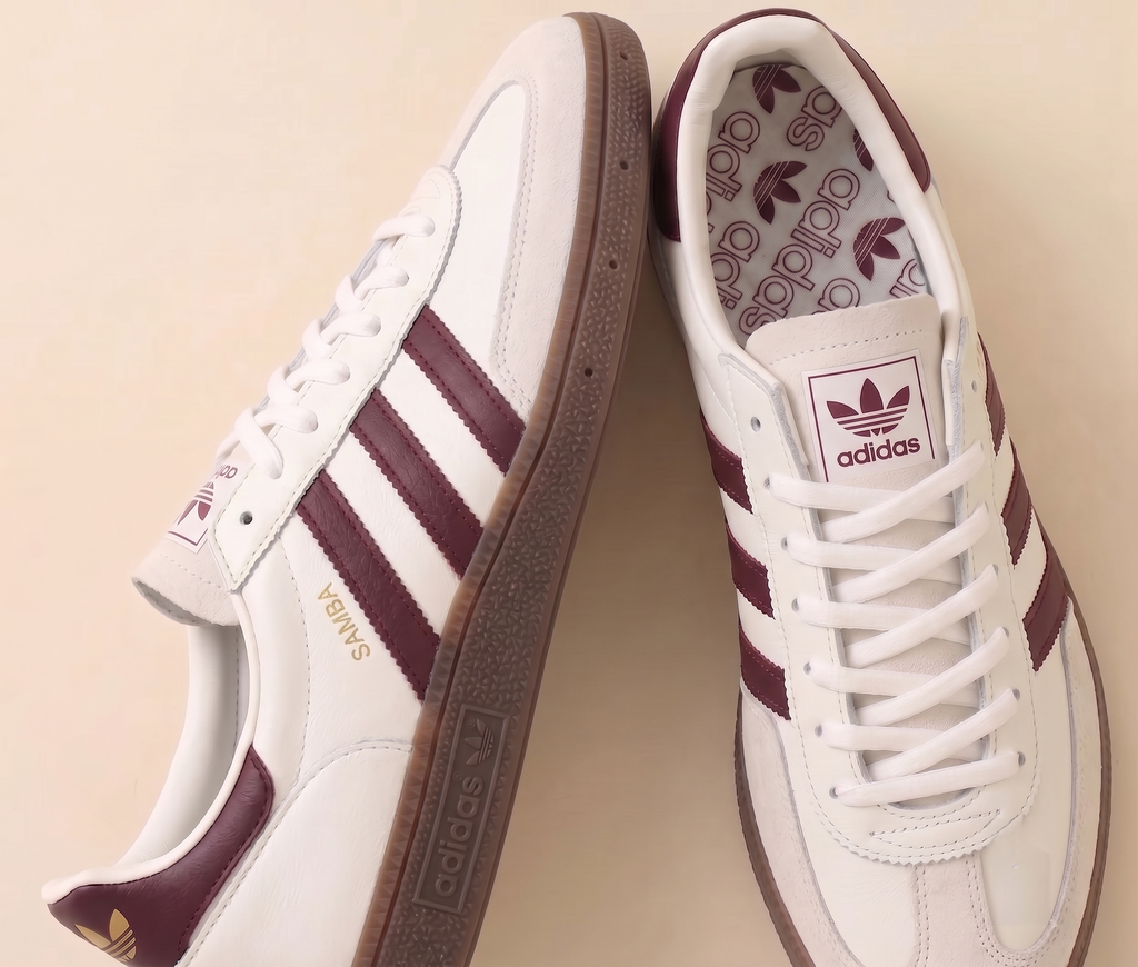 Adidas Samba - Bordeaux/Crème