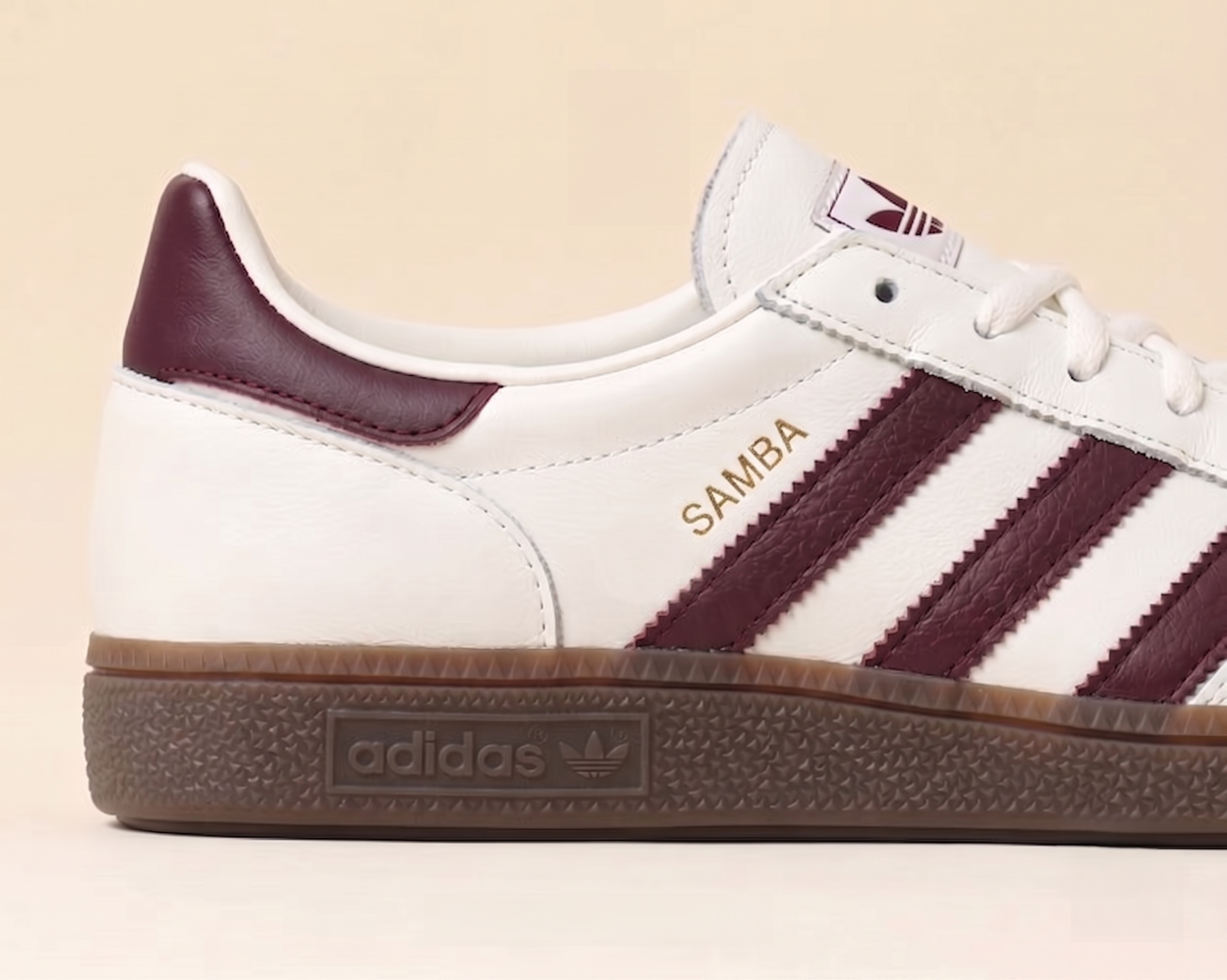 Adidas Samba - Bordeaux/Crème