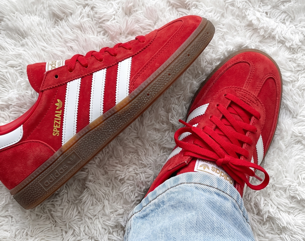 Adidas Handball Spezial Rouge et Blanc