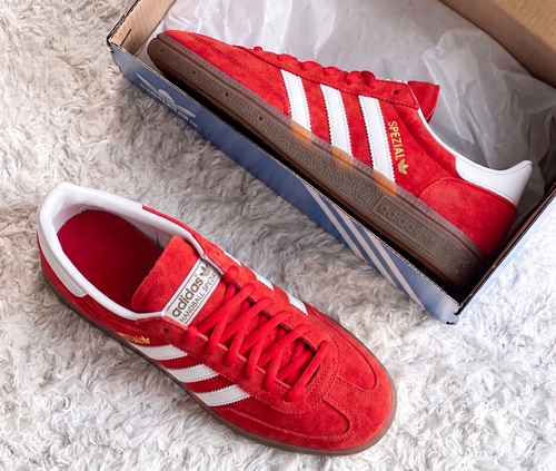 Adidas Handball Spezial Rouge et Blanc
