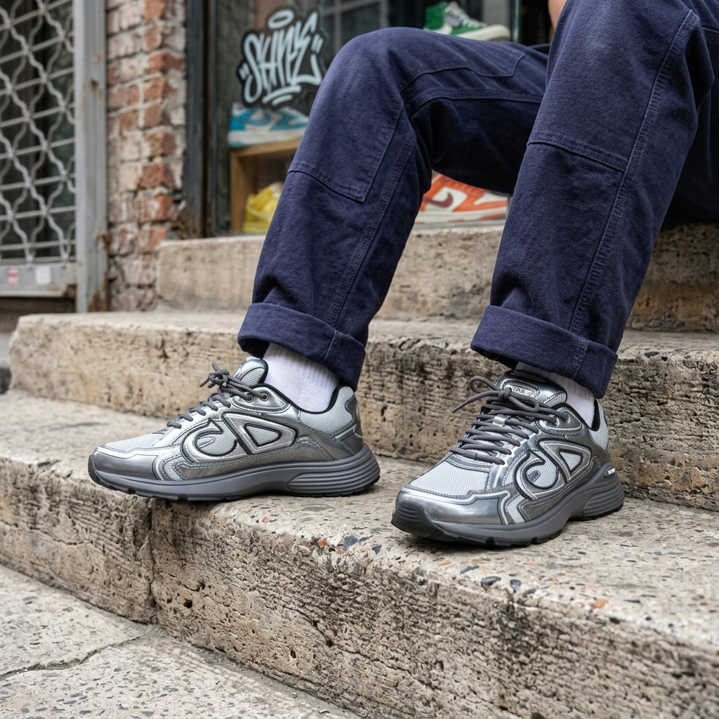 Dior B30 - Gris Métallisé/Argent