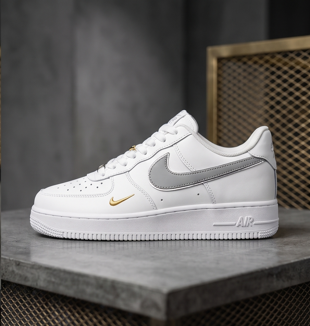 Nike Air Force 1 '07 Low - Blanc/Gris