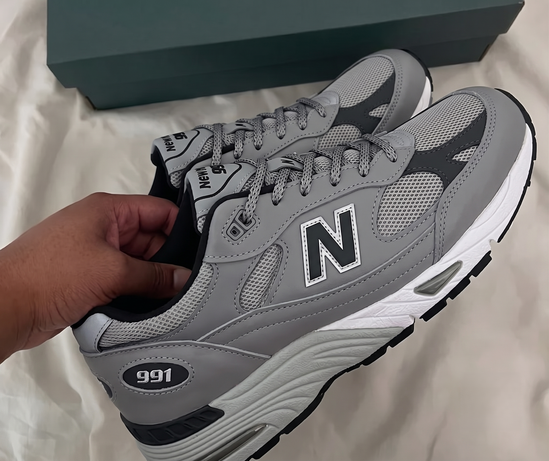 New Balance 991 Gris & Noir