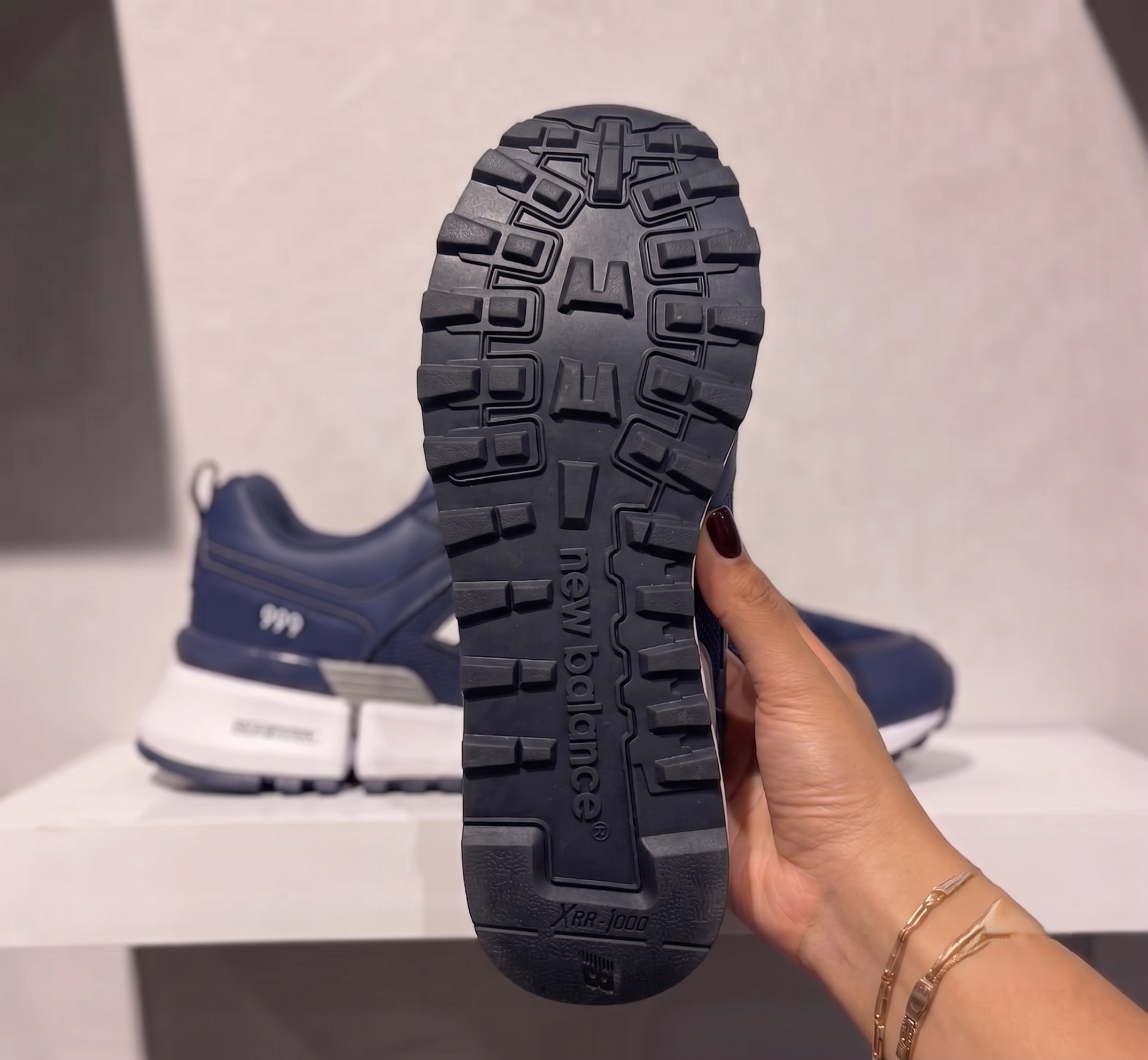 New Balance 999 Bleu & Blanc